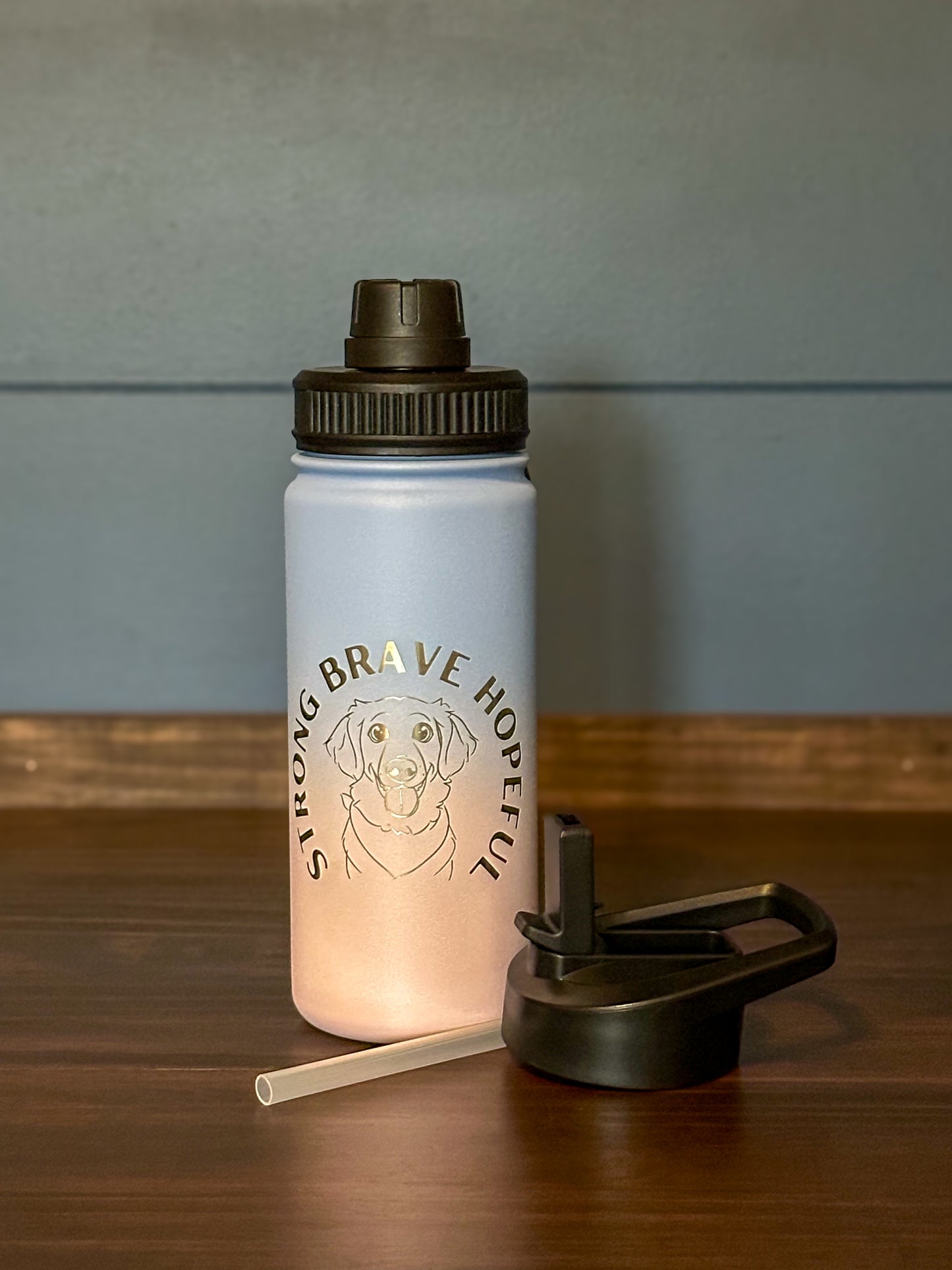 Hope Dog Water Bottle